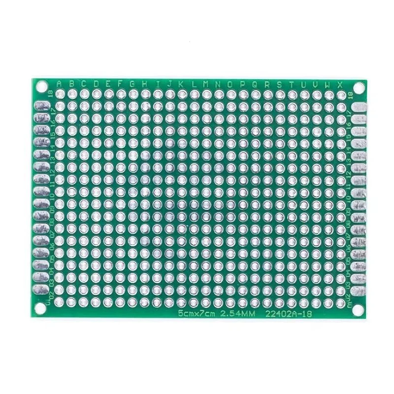 Dropshipping 4pcs 5x7 4x6 3x7 2x8cm Double Side Copper Prototype Pcb Universal Board Fiberglass Board For Arduino