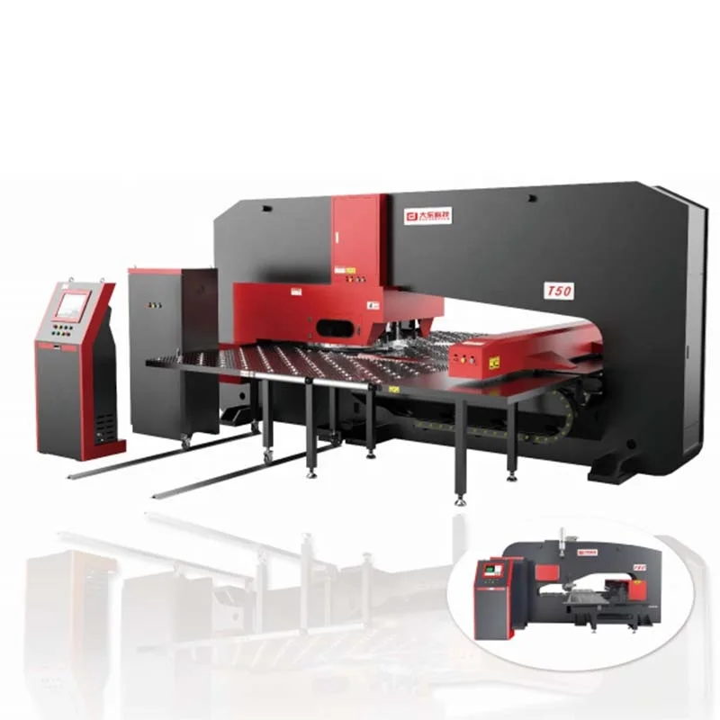 
 Алюминиевый шпон o-frame CNC револьверный пробойник 50 тонн  