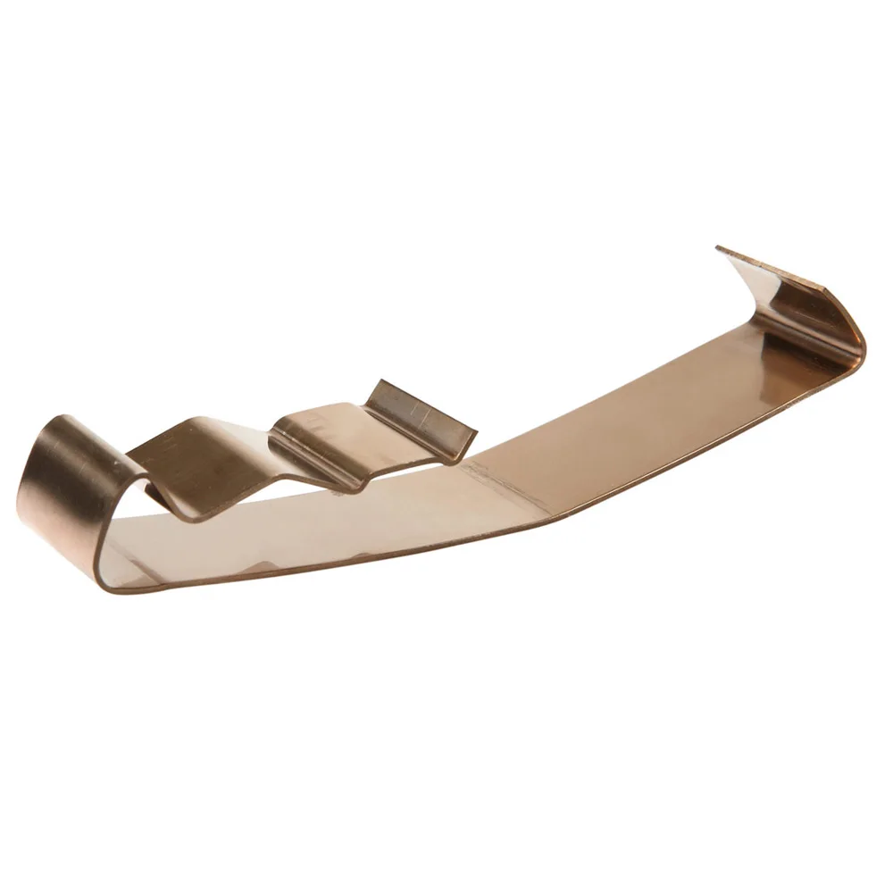 Custom Brass Copper Phosphor Bronze Metal Stamping Shrapnel Electrical Contacts for Sheet Metal Fabrication