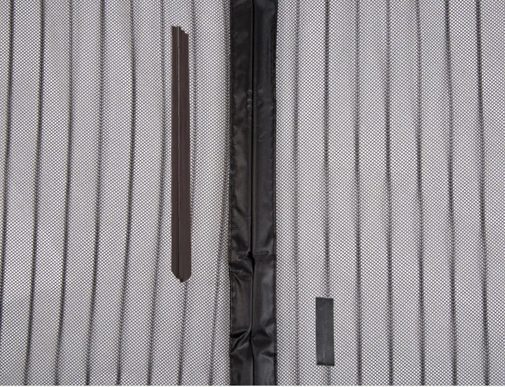 Factory wholesale magnet net hanging fly Anti mosquito magnetic soft screen door curtain