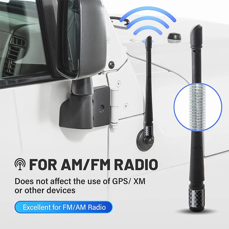 Elege GME 400mm 3.5dbi 477mhz Heavy Duty Fiberglass Antenna 58cm UHF 4WD FM AM car universal amplitude modulation radio
