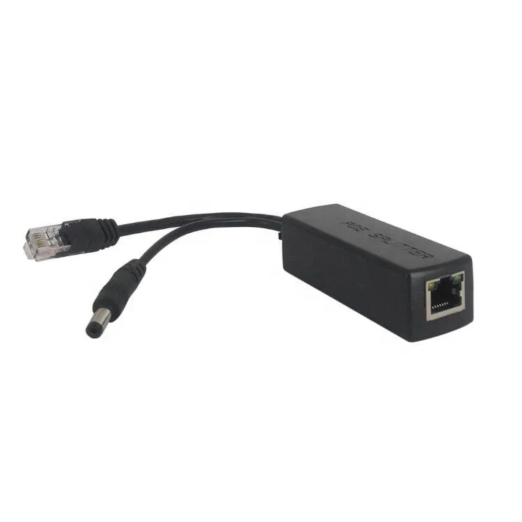 48V to 12V Active Isolated PoE Splitter IEEE802.3af/at 12v 2a Waterproof Gigabit POE Splitter for IP Camera
