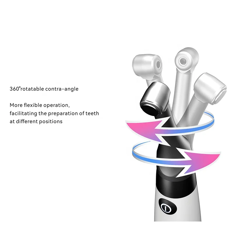 Woodpecker Endo Pace Cordless Brushless Reciprocating Endo Motor Handpiece 6:1 Mini Contra Angle