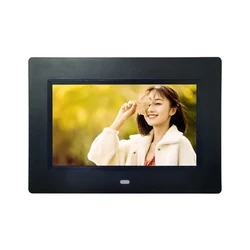 Somy Digital Picture Frames 7 Inch Digital Photo Frame Full HD LCD IPS Display Advertising Players MP3 Music 1080P Video Timer