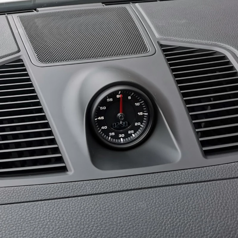 Car GPS Speedometer Clock Panel Car Dashboard Console Stopwatch For Porsche Cayenne 9Y0.1 2018-2023