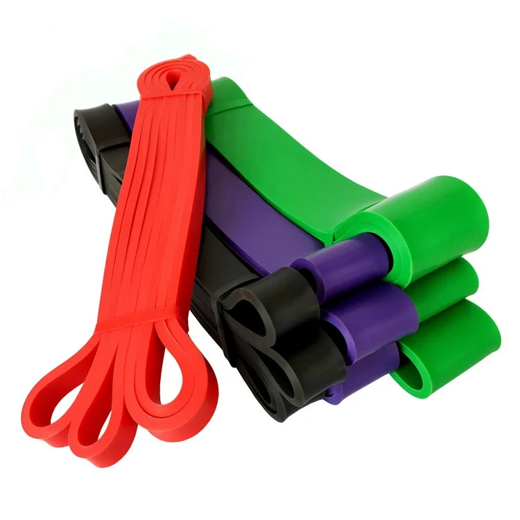 Customized Logo Colors Latex TPE Gym Fitness Pull Up Power Assist Resistance Band set