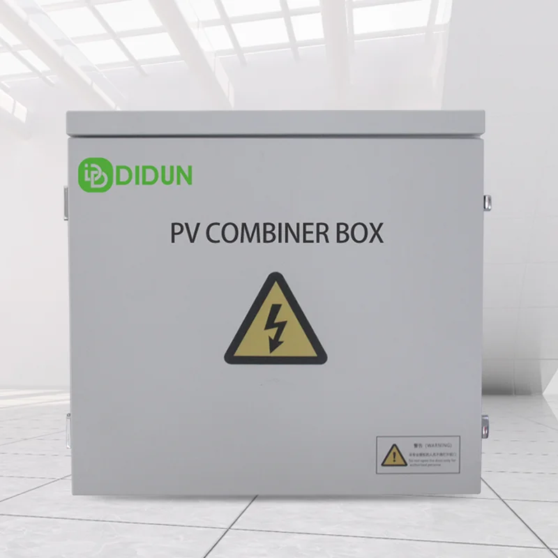 Custom DDGH 3Phase Outdoor Electric 30A 2/4/6/8 in 1 Solar Panel Small Combiner Box PV AC DC