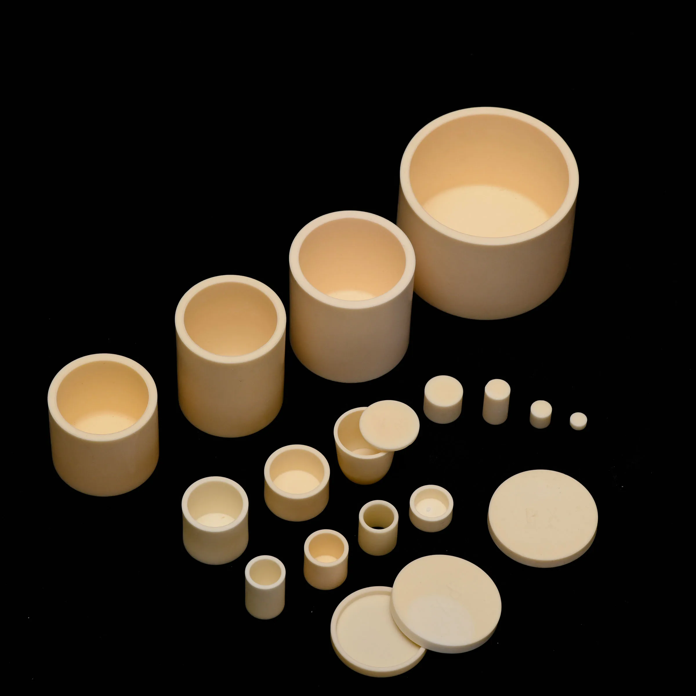 Customizable High Temperature OD10*ID8*60mm Al2o3 Alumina Ceramic Crucible