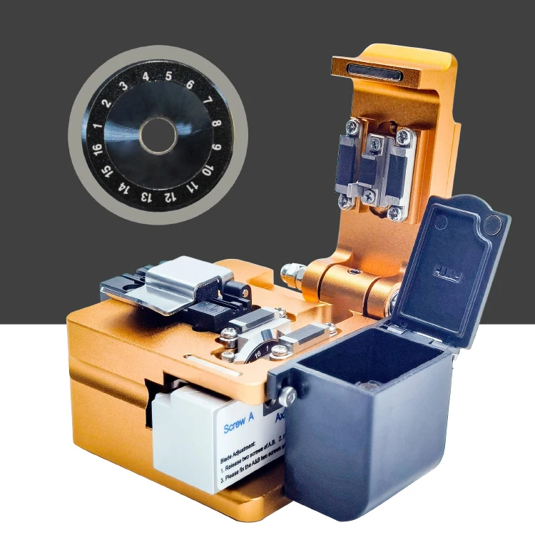 FTTH Fiber cleaver S09 fiber optic fusion splicing tool cleaver for AI-9 etc fiber fusion splicer machine