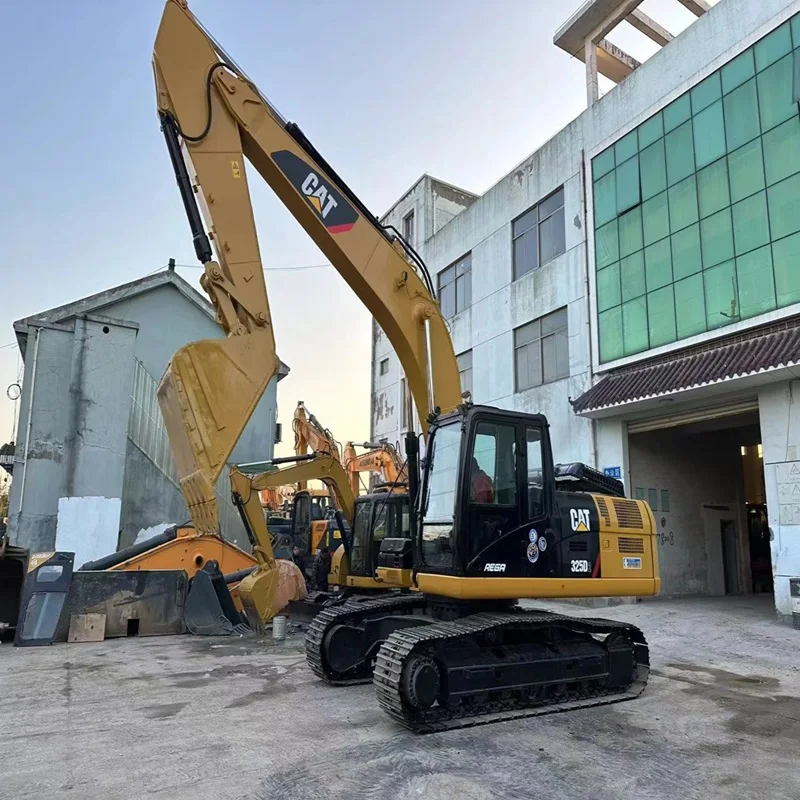 Б/у 25-тонный экскаватор CAT 325 320D 330 312 313 подержанный гусеничный хорошее состояние строительная машина Горячая в наличии.