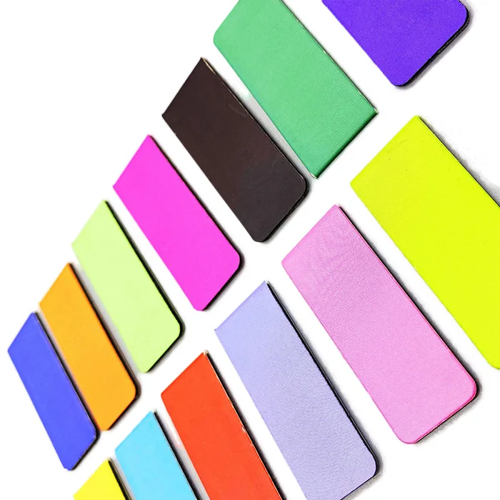 custom logo magnetic bookmark blank sublimation paper book mark