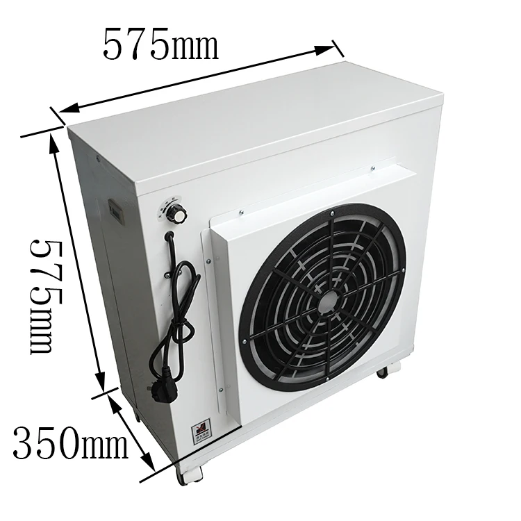 Mushrooms Air Purifier 575*575mm Laminar Air Flow Hood Air Filter H14 fan filter unit