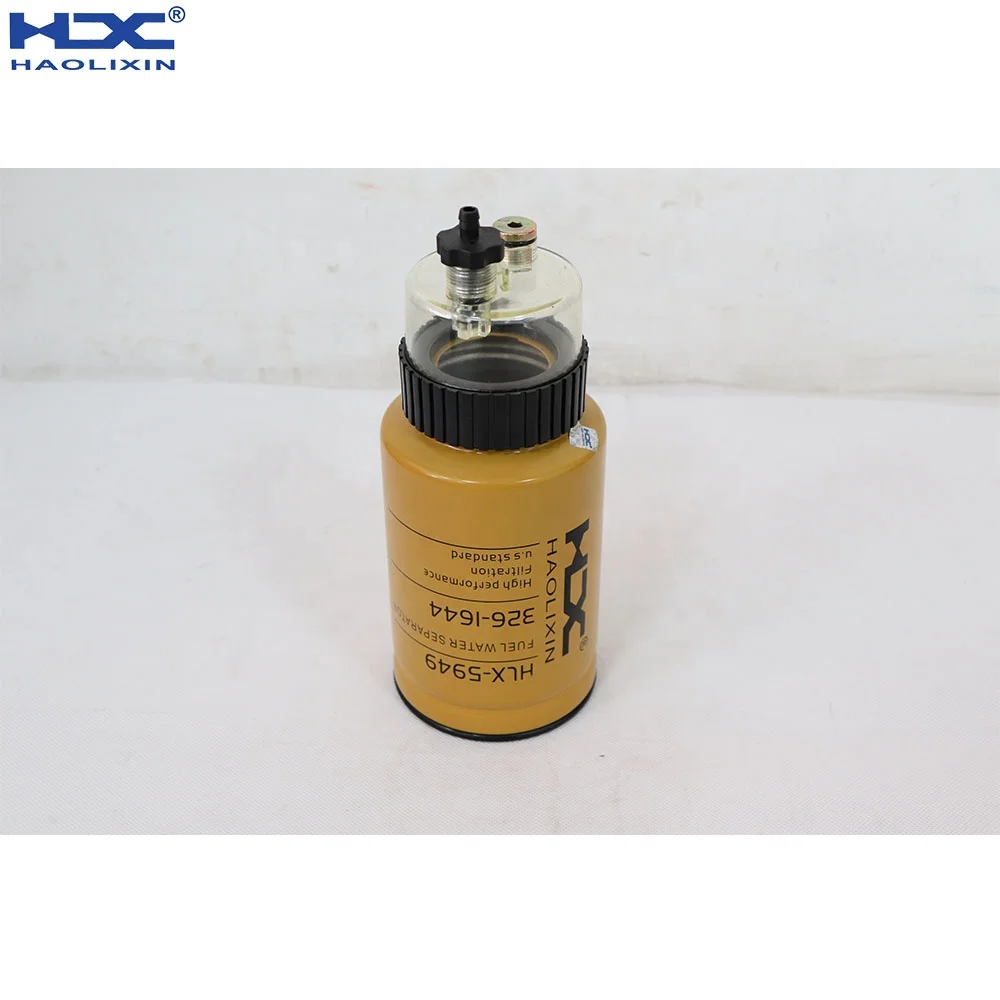 CAT детали двигателя экскаватора, Топливный Сепаратор Воды, фильтрация SN55437 1R-0770 326-1644 3261644 1R0770