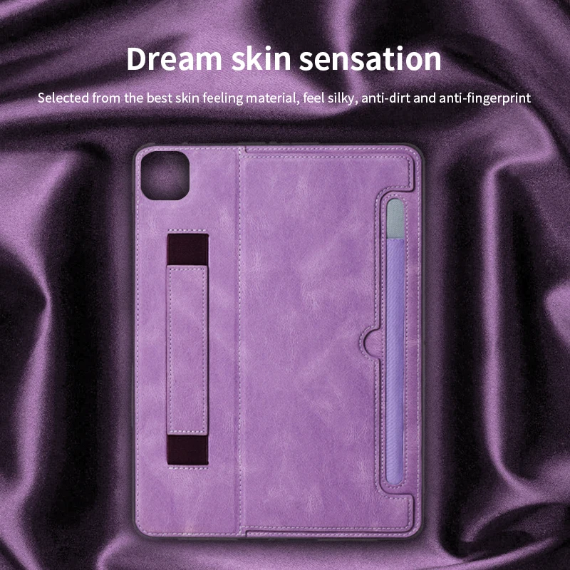 2022 Hanman Flip Leather Book Tablet Case for Samsung Galaxy Tab A 10.1 2019 T510 T515 for ipad 3 4 5