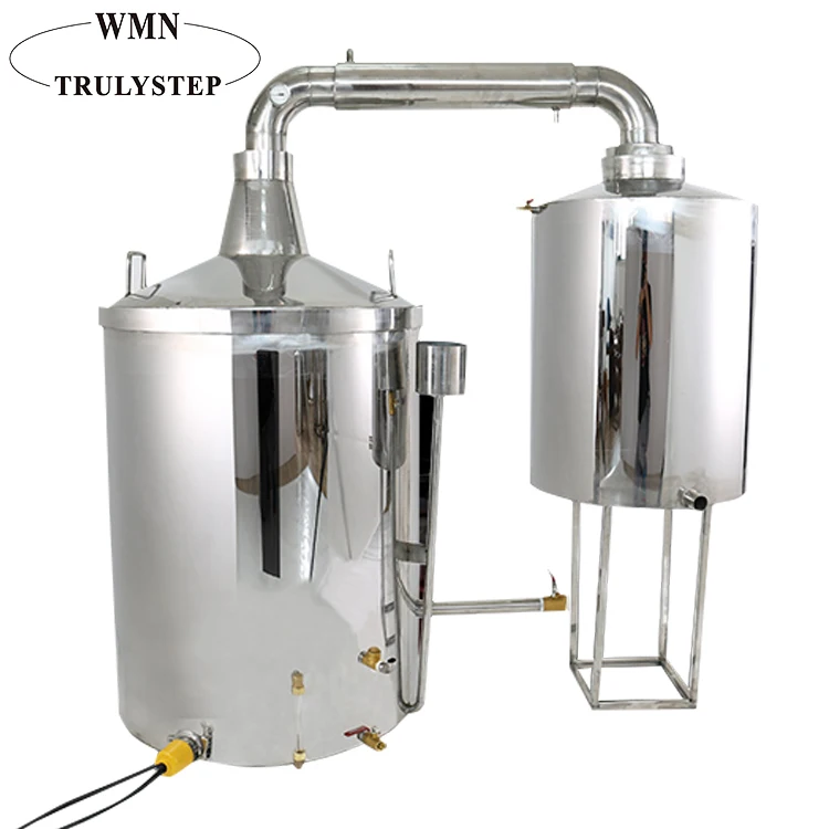 5000L Double Layer Vodka Distillery, Whisky Distiller stainless steel industrial Alcohol Distillation Equipment Machine