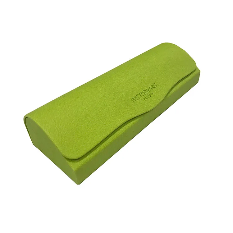 Low MOQ high quality modern stylish sunglasses box multicolored PU glasses case