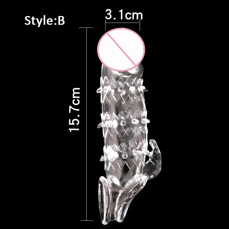 Penis Extension Sleeve Cock Sleeve Penis Extender Condom