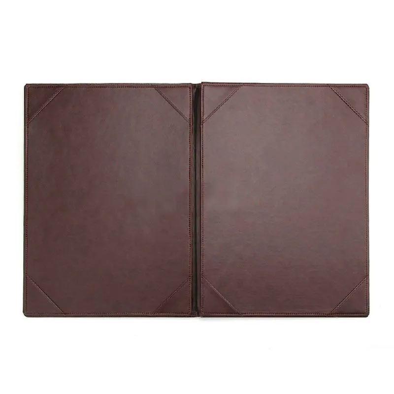 Новое поступление прозрачный простой вертикальный держатель сертификата А4 Обложка для диплома кожаная папка выпускника