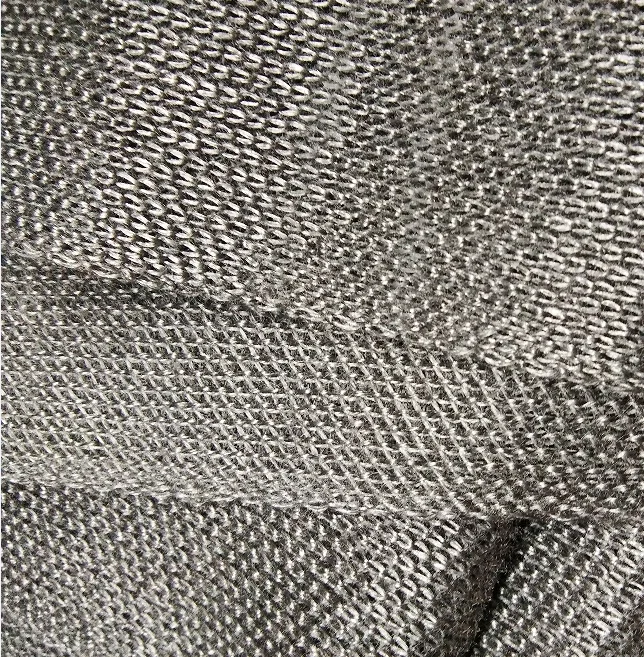 Fully premixed surface combustion  knitted fabric for metal fiber burner