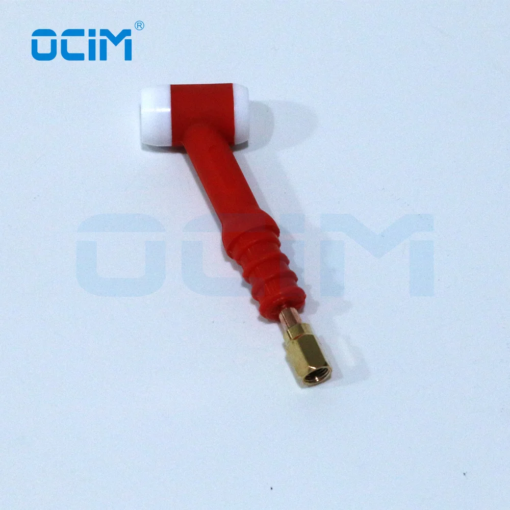 WP17 Red Handle Solders to Tig Torch Head