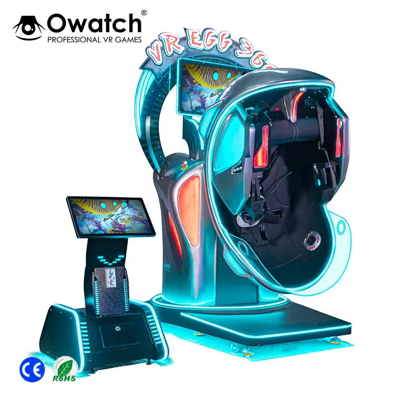 Exciting 360 Degree Flight Simulator Virtual reality Shooting VR Simulator 9d vr gaming equipment