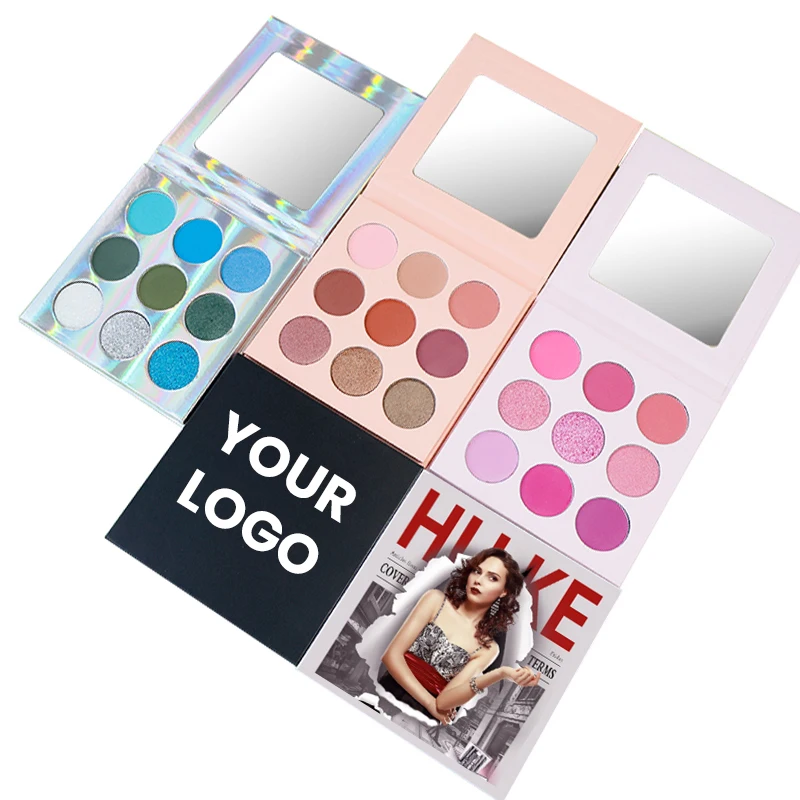 Private Label high pigment Eyeshadow pan 26mm Custom Eye shadow Pressed single Eyeshadow pans custom your own brand
