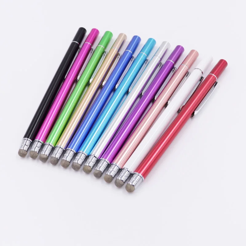 Metal pen with stylus for touch screen universal custom logo stylus pen bulk for smart phone