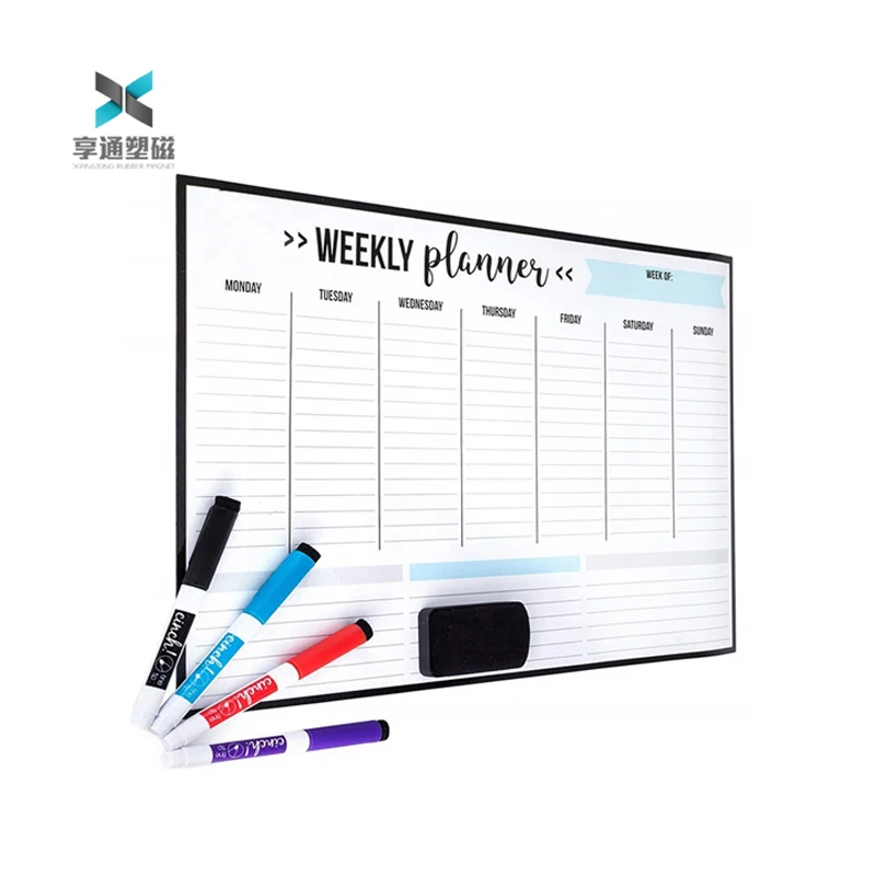 High Quality Customized 2021 Glossy Magnets Calendar  smart board interactive whiteboard