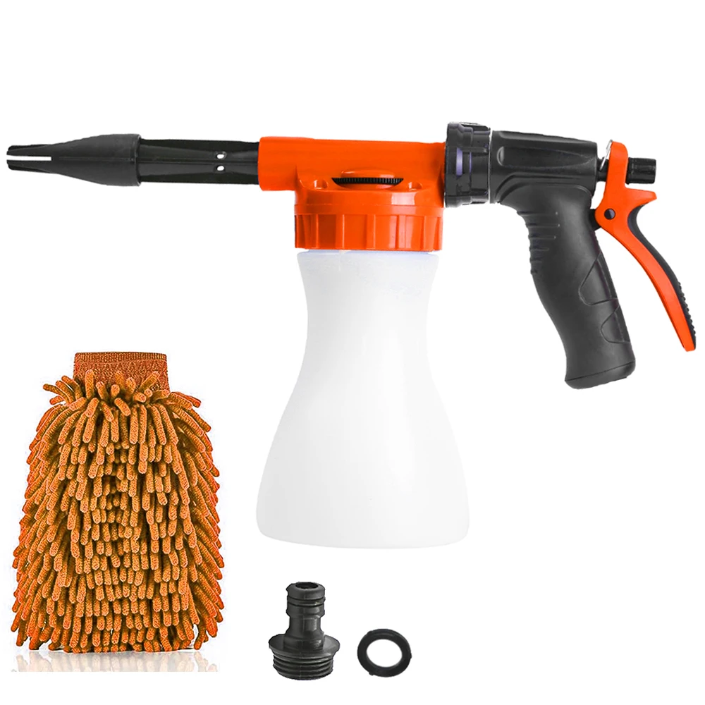 Adjustable Plastic Snow Foam Garden Water Lance High Quality Foam Bottle Garden Foam Spray Gun Nozzle