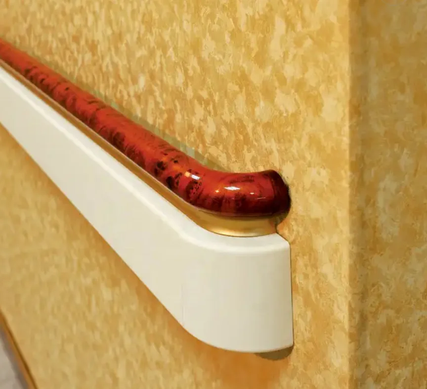The Sick The Old Man Leaned Crash Hospital Project Corridor Balustrade Aluminium Widely Handrail
