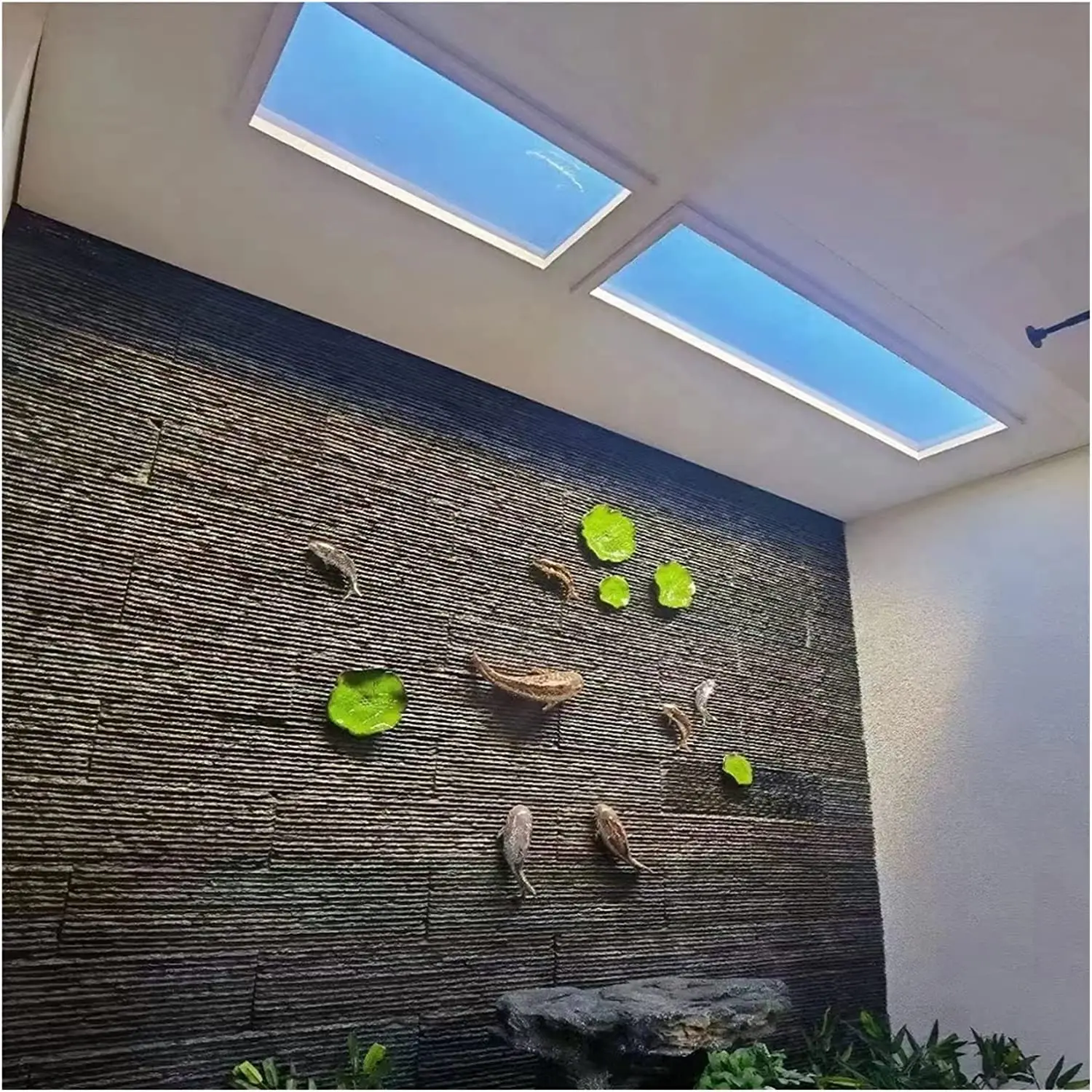 Blue Sky Ceiling Led Panel Lamp Sky Light Zigbee Smart Home Blue Smart Home Artificial Led Skylight