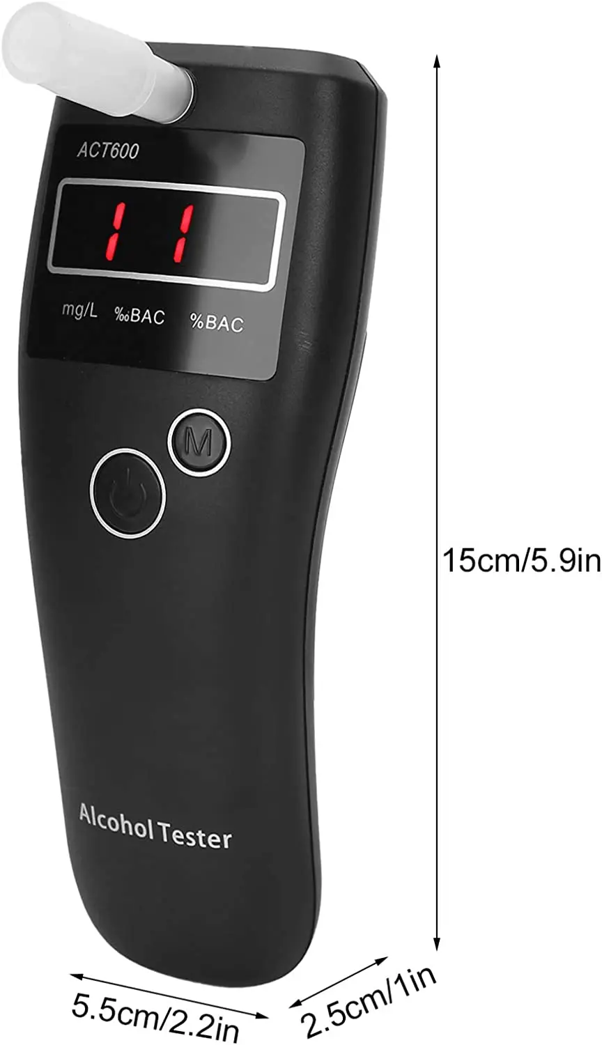 Handheld breathalyzer factory sale alcohol tester car alcohol analyzer