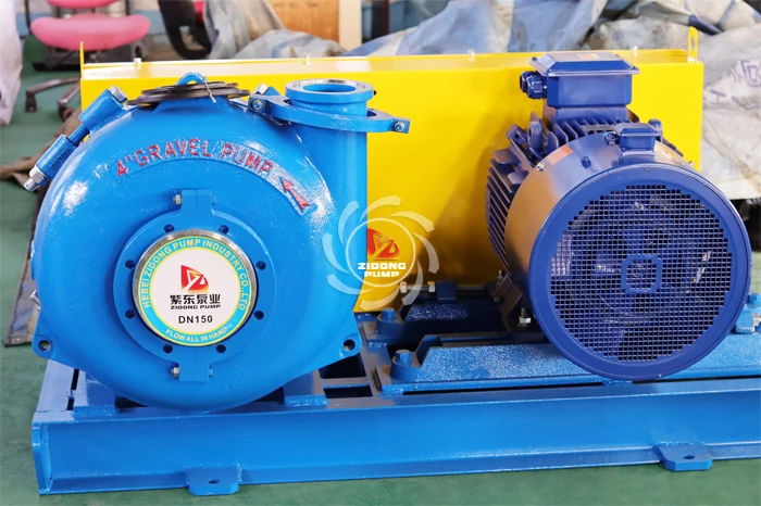 Sand Gravel Pump River Sand Suction Dredging Gravel Pump River Sand Extraction Pump ZG-6/4D