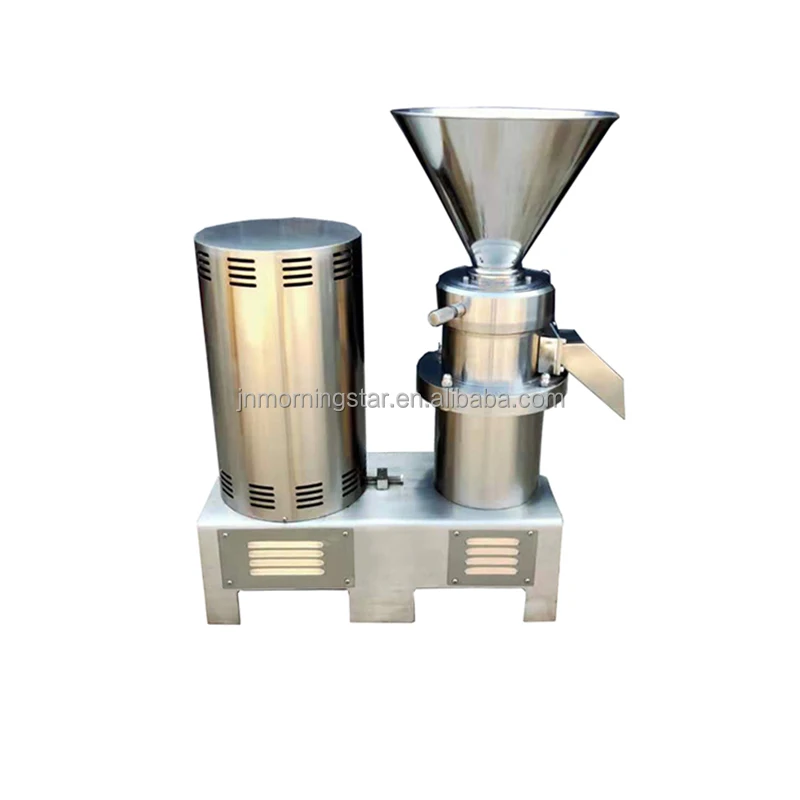 Bone grinder crusher mill grinder colloid mill manufacturer peanut paste nut butter production making maker Grinding machine