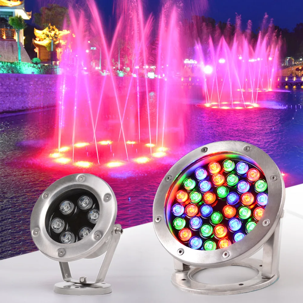 Горячая Распродажа, подводный фонарь из нержавеющей стали с внутренним управлением 24 В постоянного тока