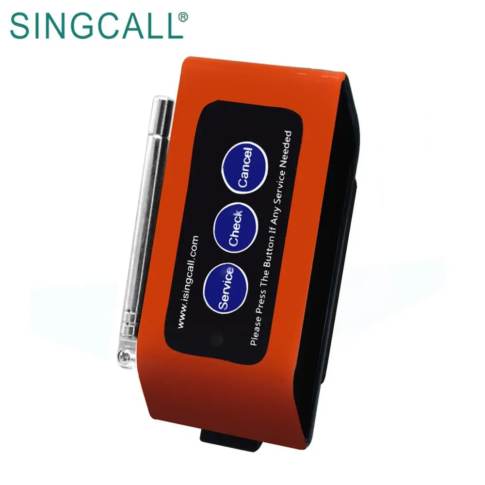 SINGCALL, вызывающий передатчик, пейджер, кнопка, приемник системы вызова медсестры для пожилых людей