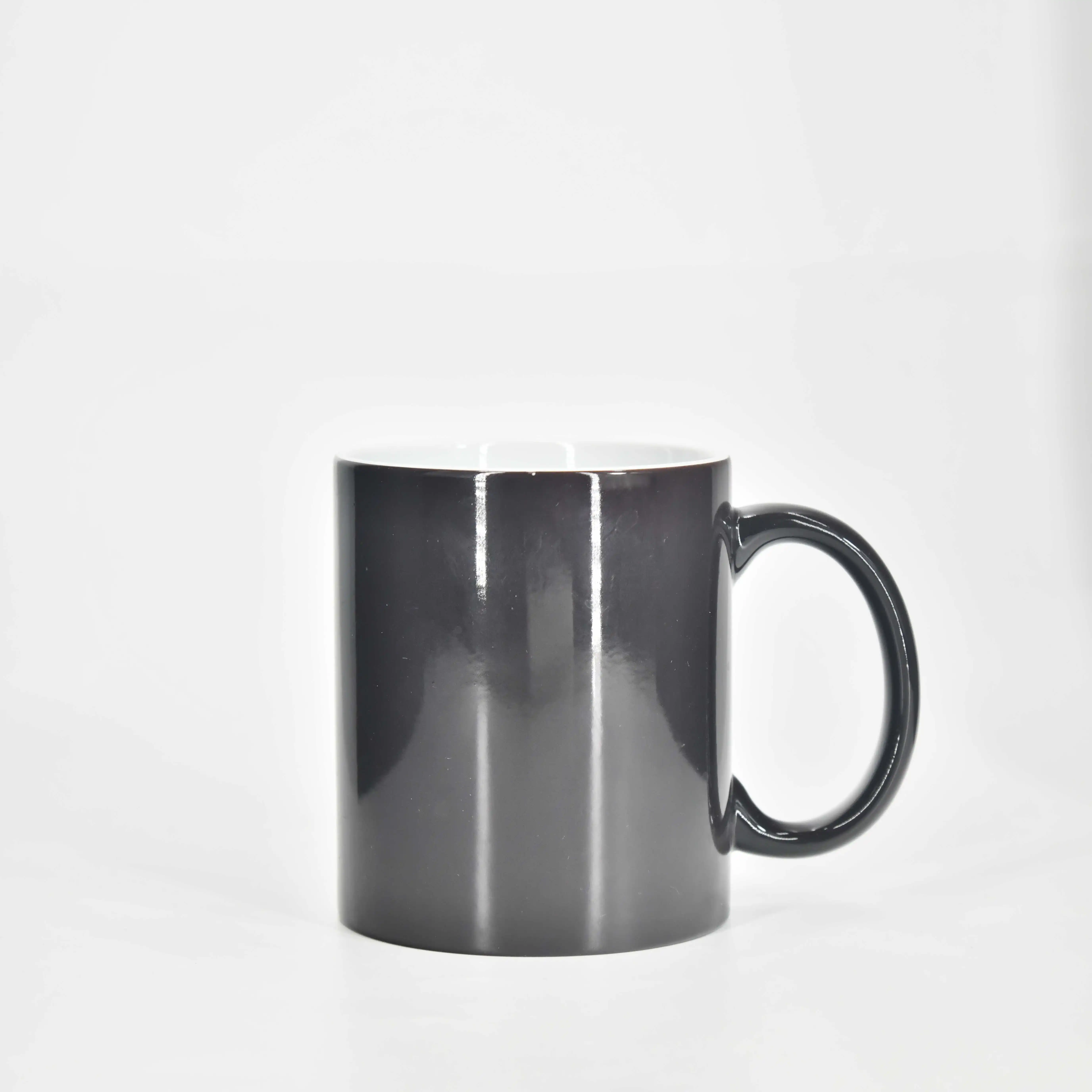 US warehouse Customized 11oz Ceramic mugss Colorful Sublimation Ceramic Milk mugs Customization Logo Printing mugss