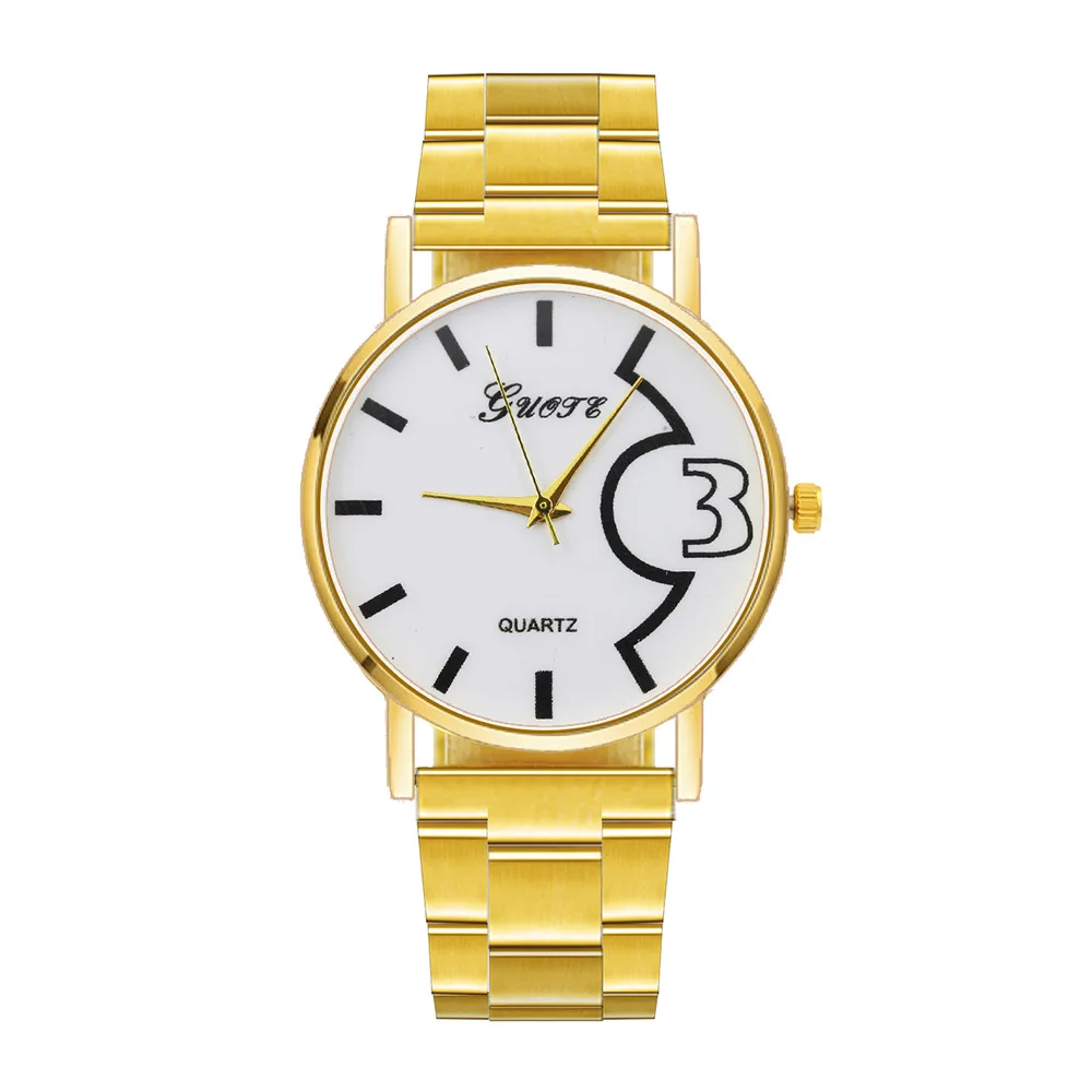 Simple quartz classical watches gold watches for men custom watches wholesale