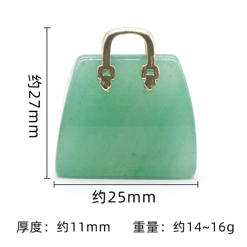 Сумка из натурального драгоценного камня лечебный энергетический кристалл сумочка кристаллы резьба для