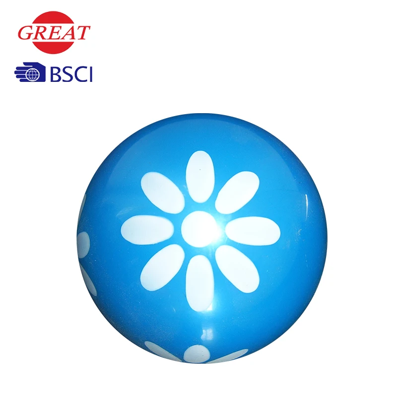 Wholesale PVC Inflatable Ordinary Toy Ball with Logo for Children