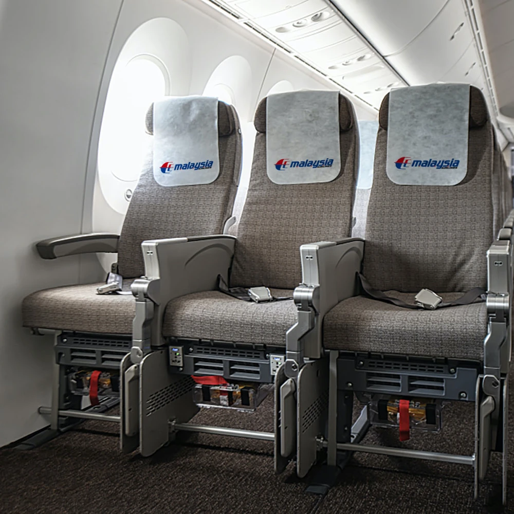 
 Крышка подголовника авиакомпании изготовленный на заказ крышка подголовника одноразовые пакеты сиденья  