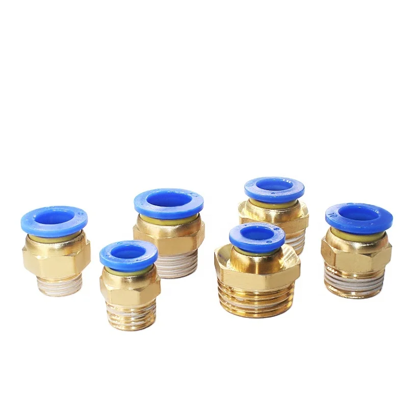 PC8-02 threaded straight quick connector pneumatic component PC4-M5PC4-1/8 full model connector
