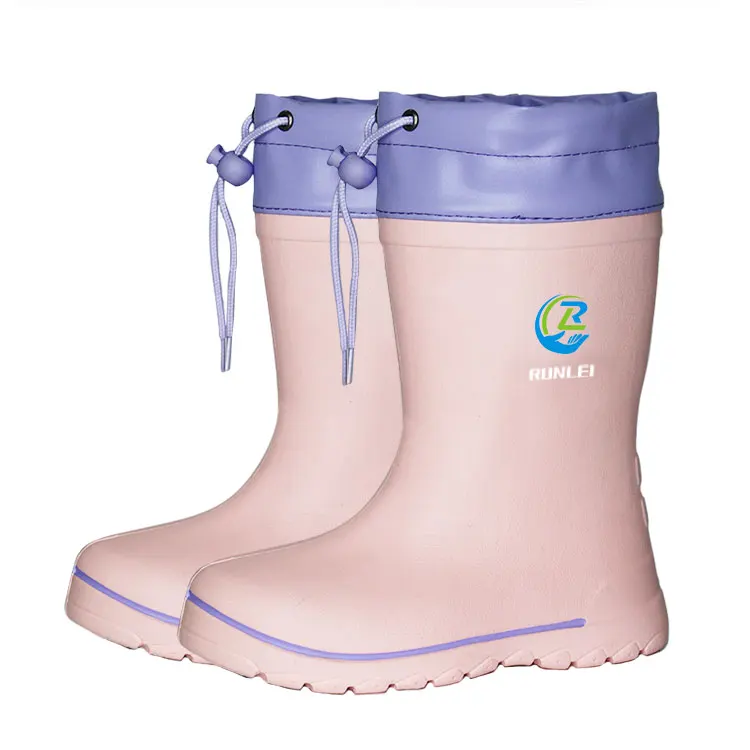High Quality Kids Thermal Waterproof Wear Lightweight Non-Slip EVA Unisex Children Winter Warm Anti-Snow Boots