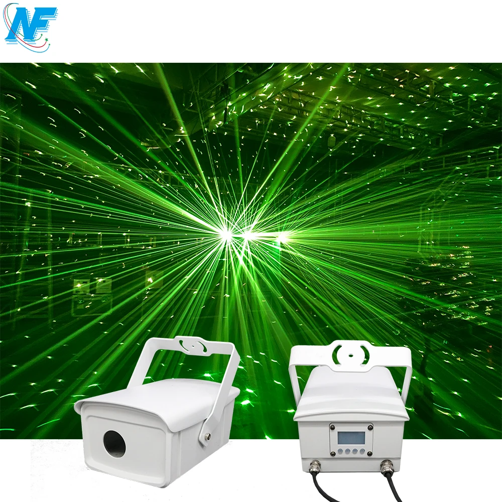 2w rgb laser outdoor garden laser Christmas laser lights for trees