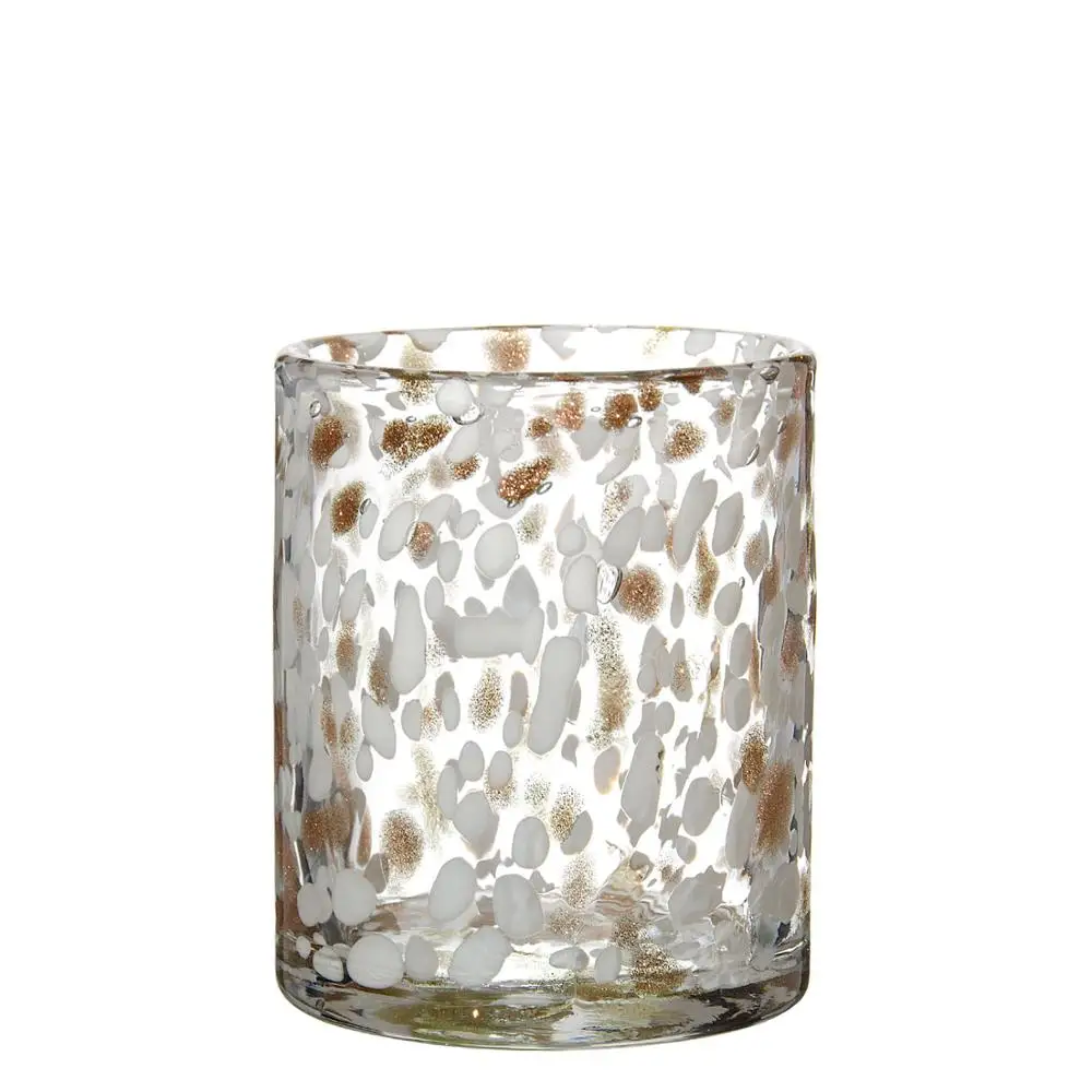 Samyo Меркурий стеклянные Speckled Votive Tealight подсвечники набор для свадьбы центральные части домашний декор