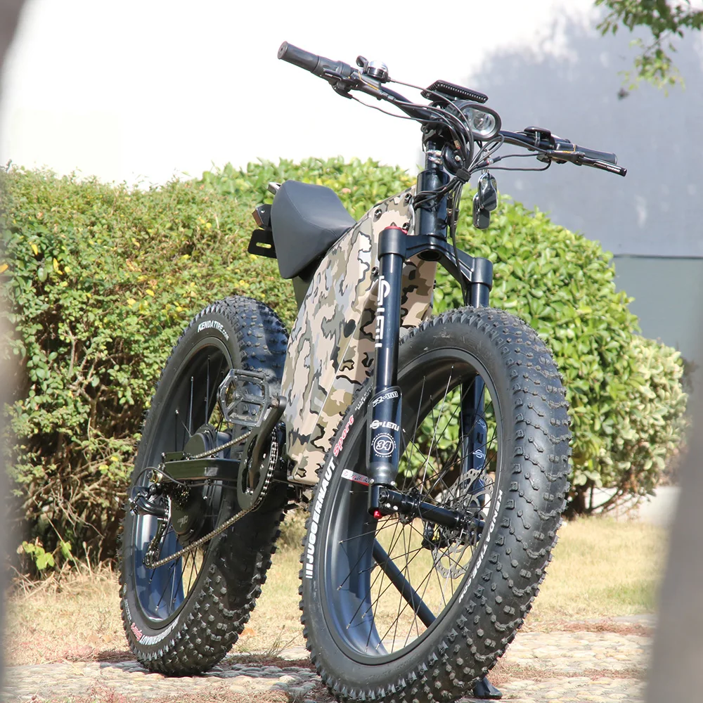 Most Eco Electric Bike, Best Selling fat tire 5000w Electric Bike 72v