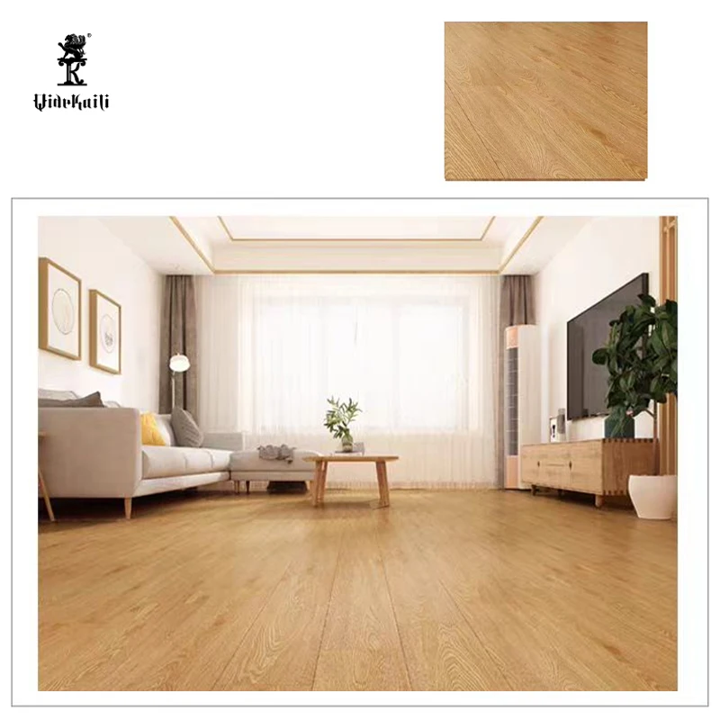 Qide New Design 4mm 5mm 6mm Thickness Living Room Plastic SPC Flooring For Home