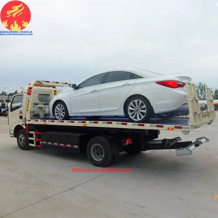 Dongfeng DLK Full Landing Wrecker Truck Tow for Sale