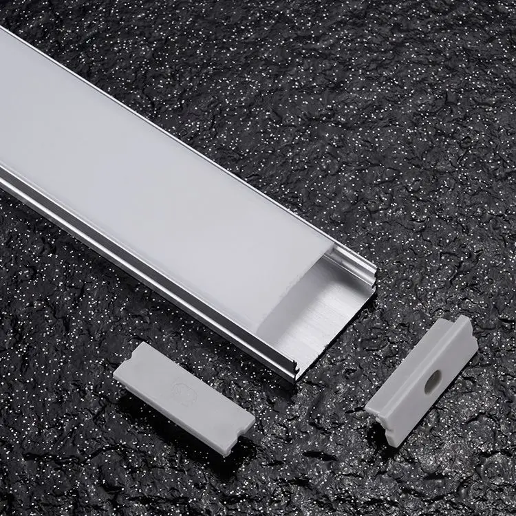 Surface Mounted Drywall Led Profile Easy Installation Extrusion Led Strips Aluminium Profile