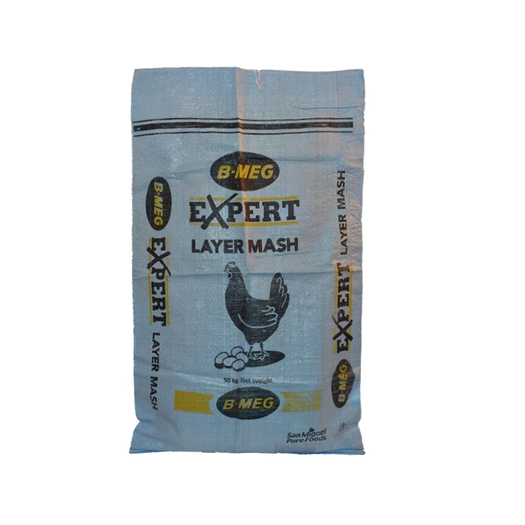 
Woven polypropylene plastic animal feed packaging bag 50kg 